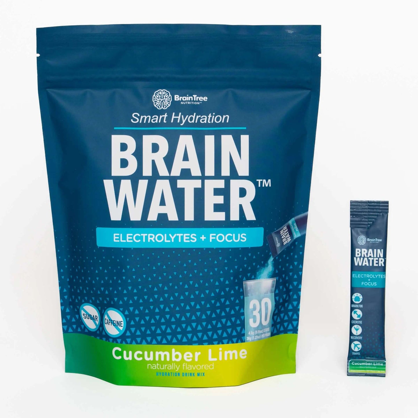 Brain Water Hydration - Cucumber Lime