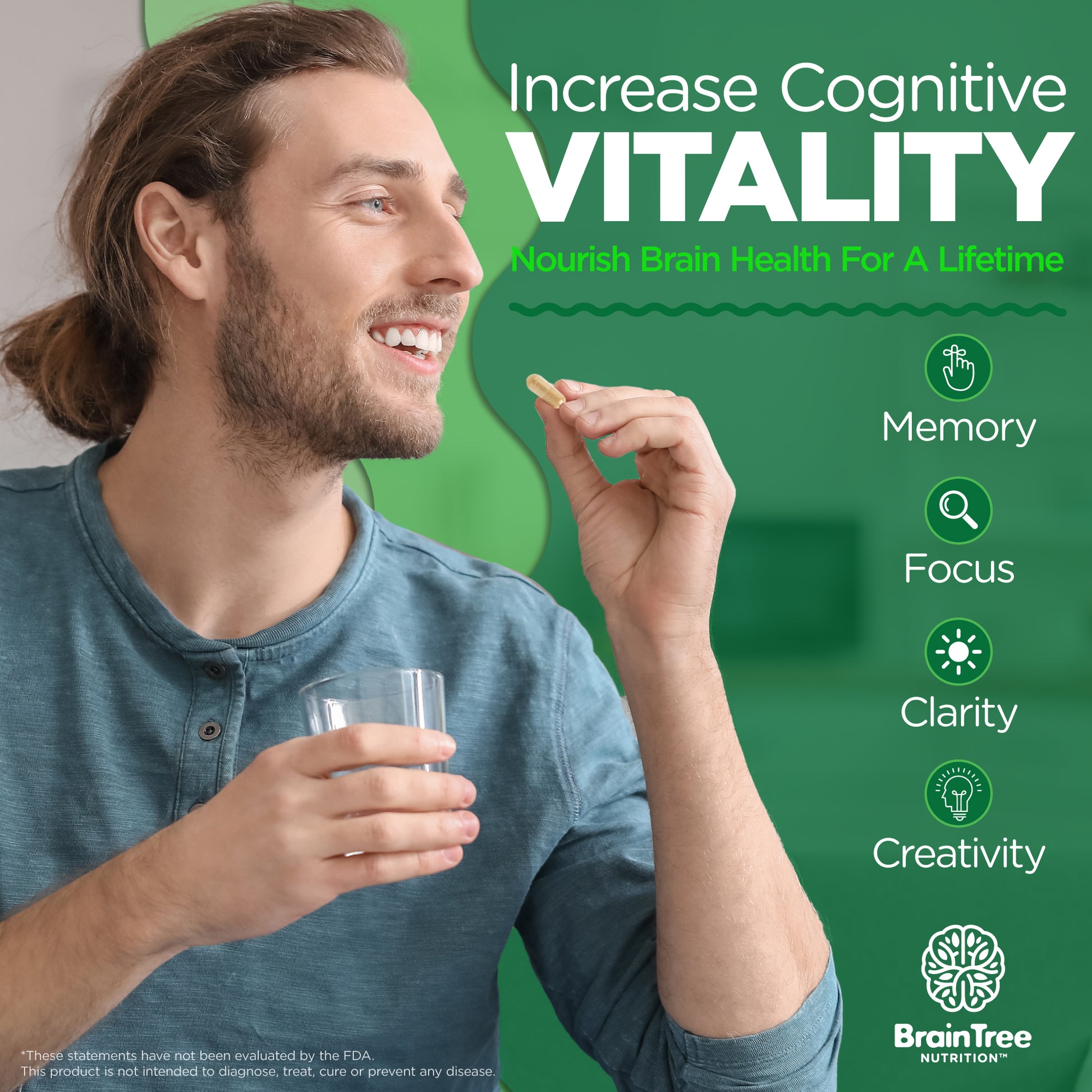 BrainTree Nutrition-Increase Cognitive Vitality