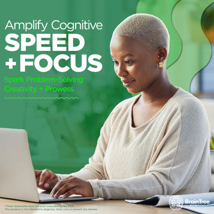 BrainTree Nutrition-Amplify Cognitive Speed + Focus