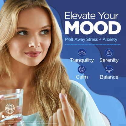 BrainTree Nutrition-Elevate Your Mood Melt Away + Anxiety