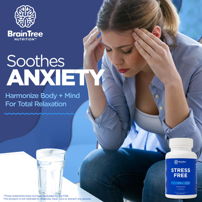 BrainTree Nutrition-Soothes Anxiety Harmonize Body + Mind For Total Relaxation