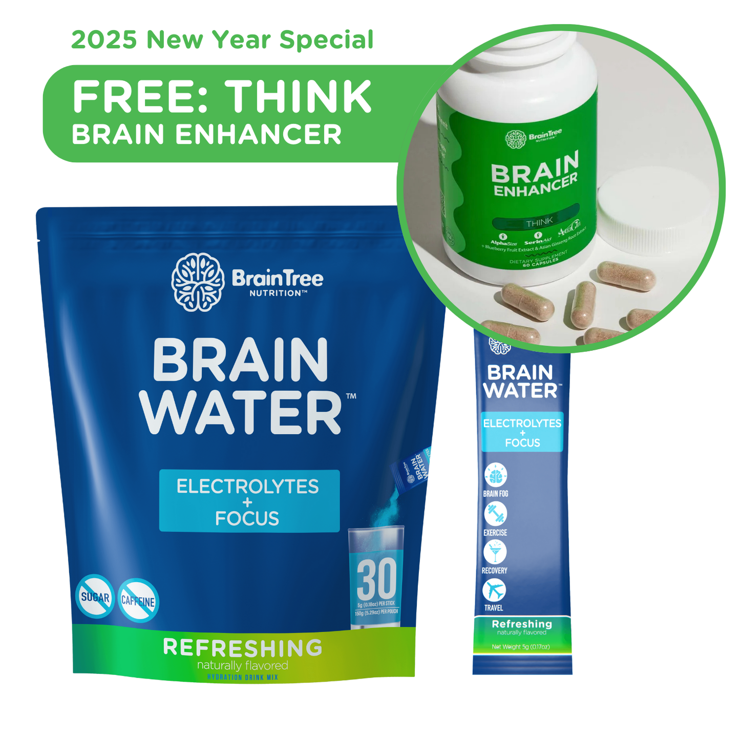 30% OFF Brain Water + FREE Think Brain Enhancer