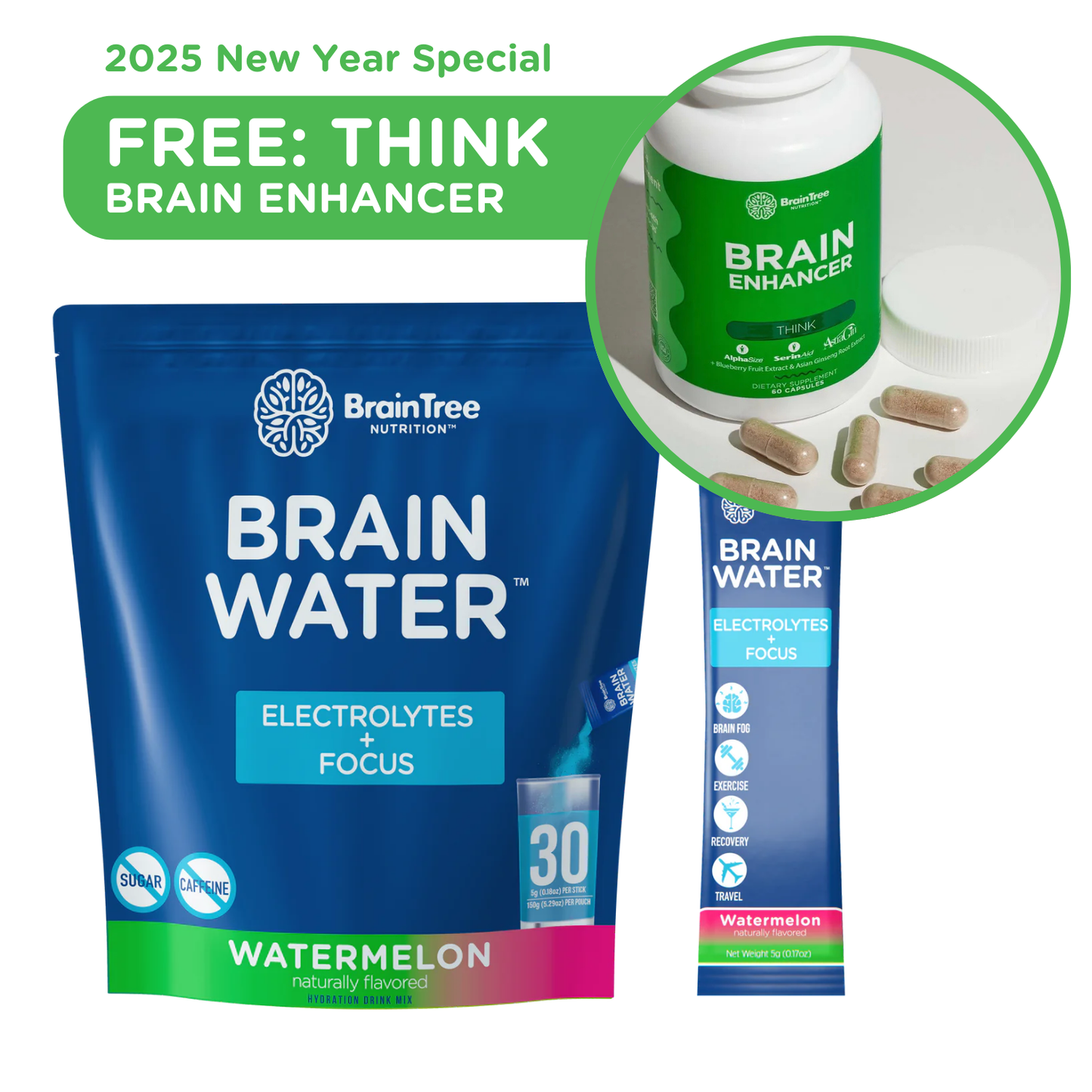 30% OFF Brain Water + FREE Think Brain Enhancer